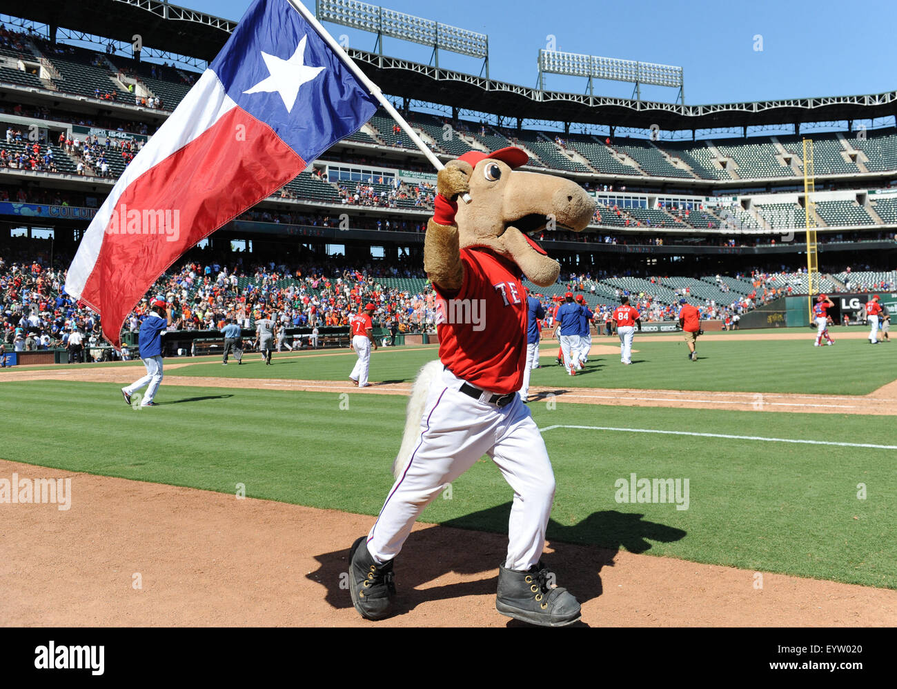 Rangers Captain: The Texas Rangers Mascot 