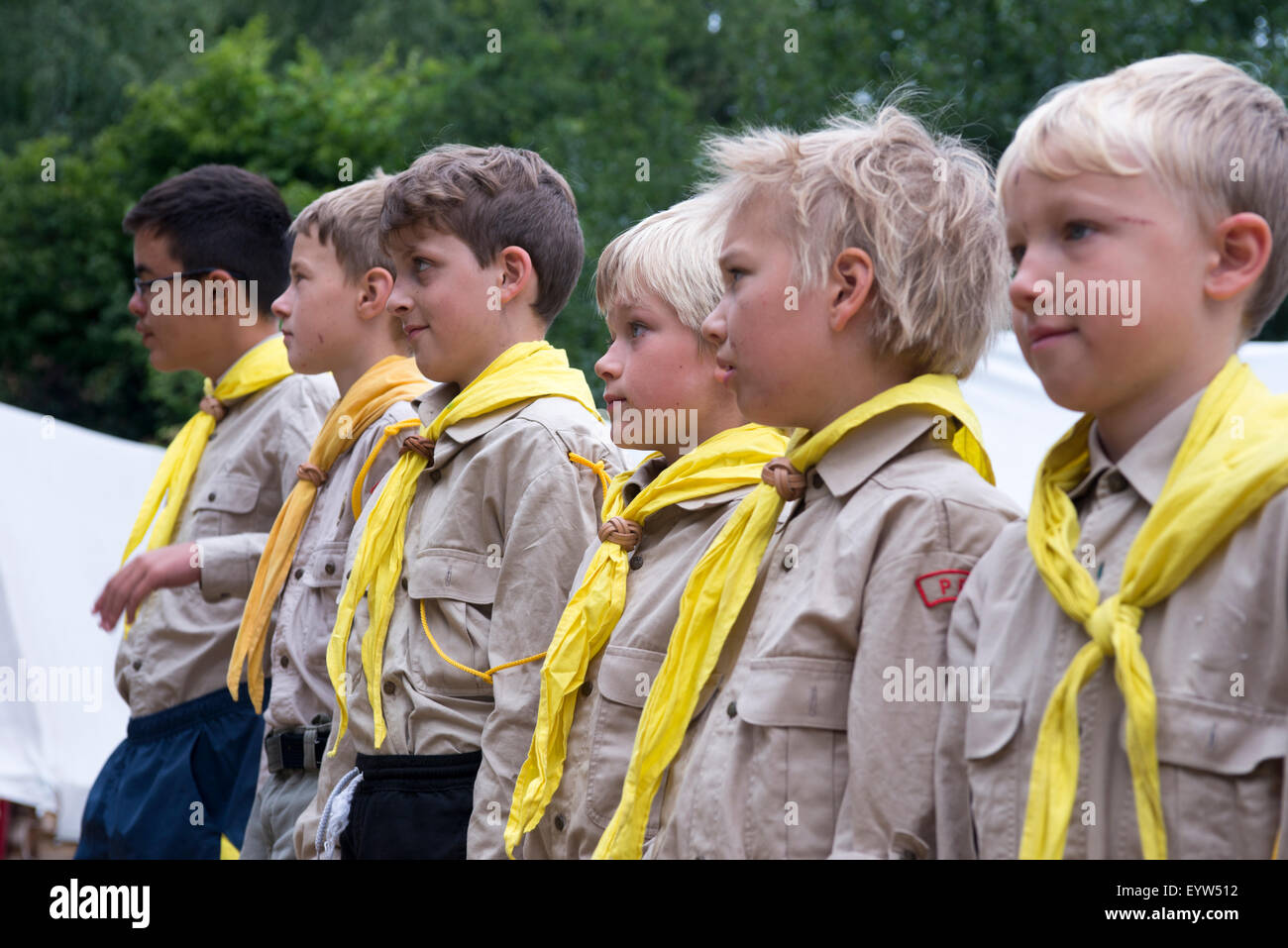 Boys Scout Campground, summer camp, tents, Roughing camping, adventure