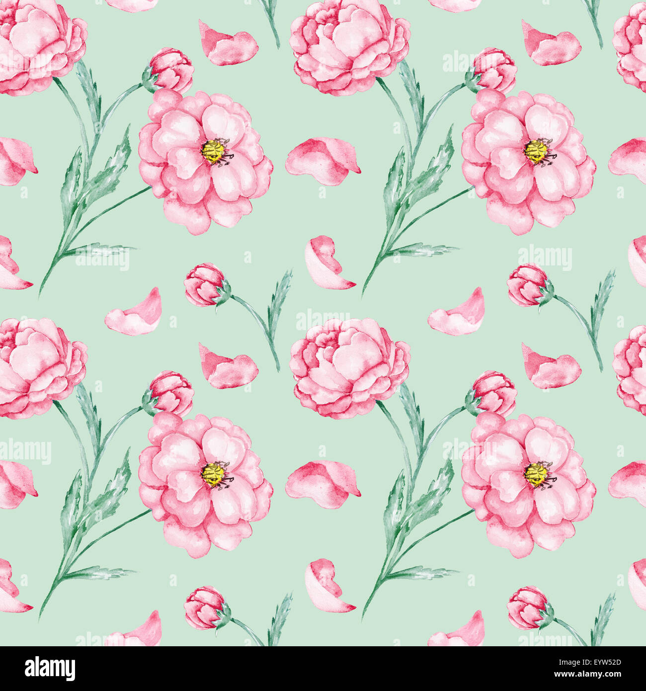 Pink  Dark Green Floral Mural dark green aesthetic HD wallpaper  Pxfuel