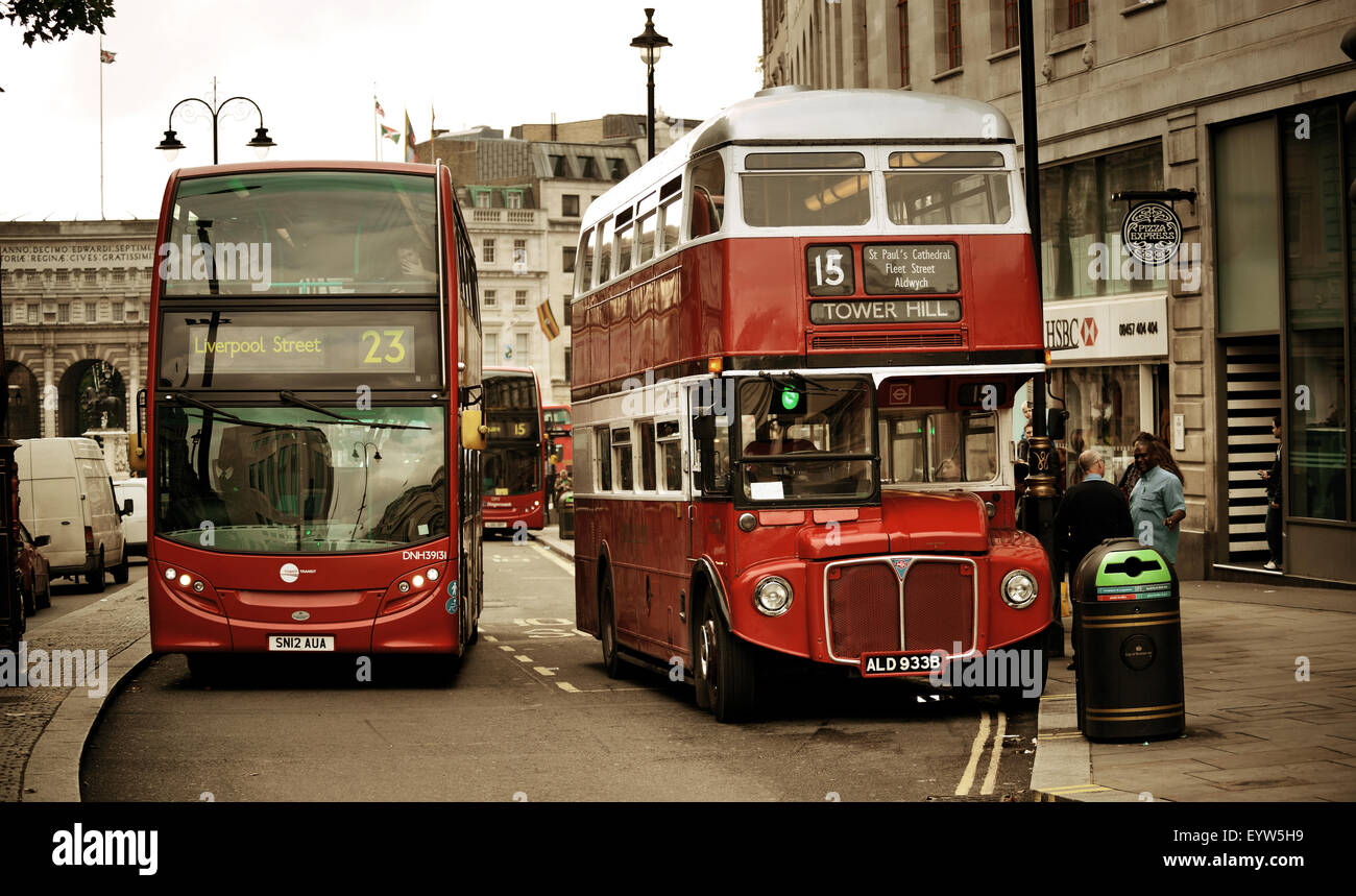 Historic London Bus Stock Photos Historic London Bus Stock