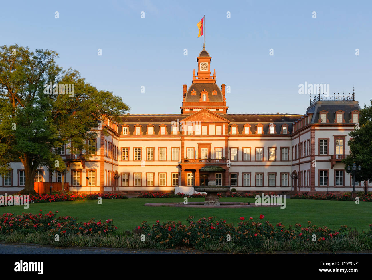 Philippsruhe Castle, Hanau, Hesse, Germany Stock Photo