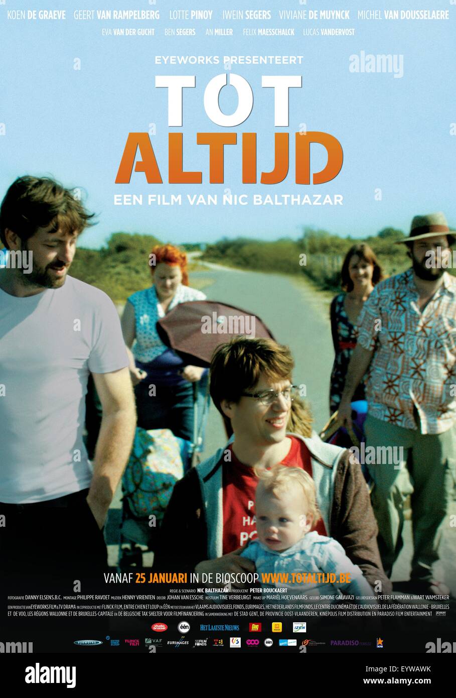 Tot Altijd ; Time of my Life ; Year : 2012 Belgium ; Director : Nic Balthazar ; Koen Degraeve, Geert Van Rampelberg ; Movie poster (Bel) Stock Photo