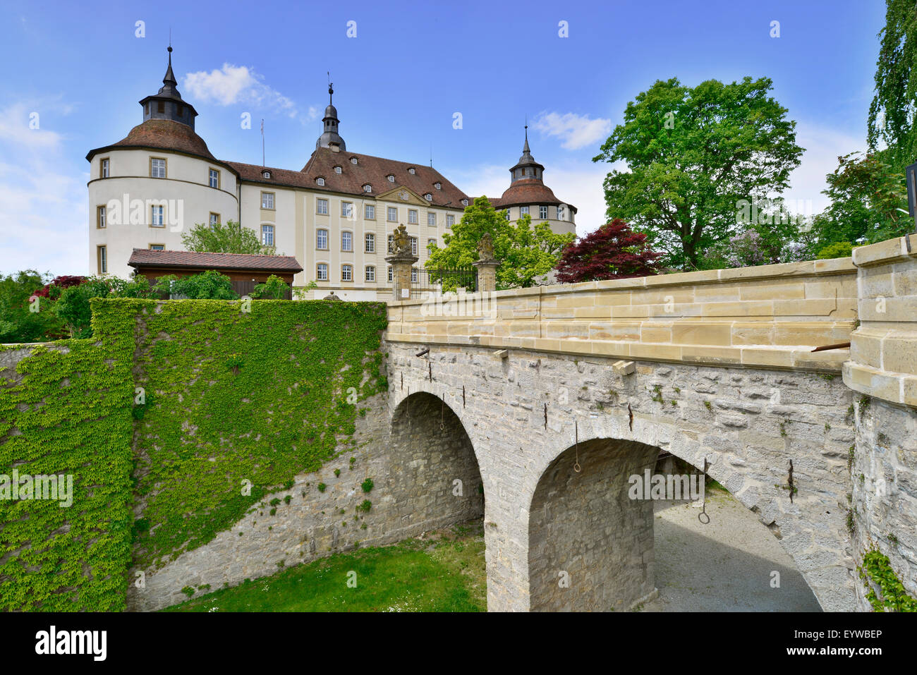 Langenburg Castle, Langenburg, Baden-Württemberg, Germany Stock Photo