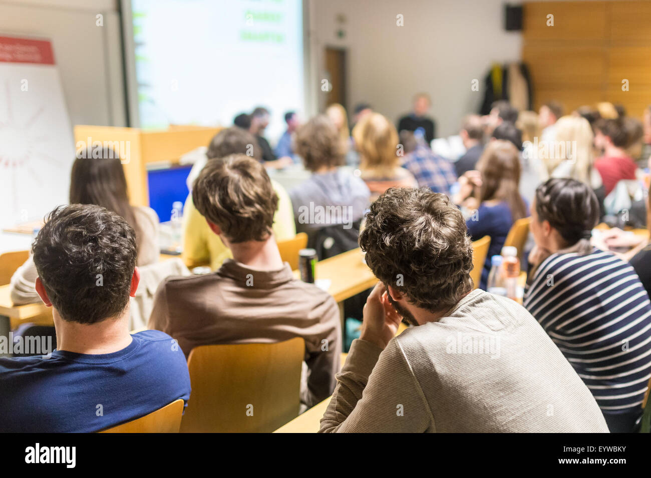 Workshop at university lecture hall Stock Photo - Alamy