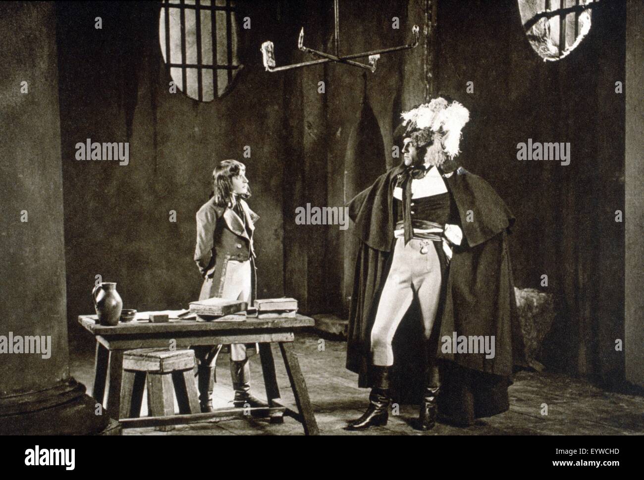 Napoleon vu par Abel Gance ; Year : 1927 France ; Director : Abel Gance ; Albert Dieudonne, Robert Vidalin Stock Photo