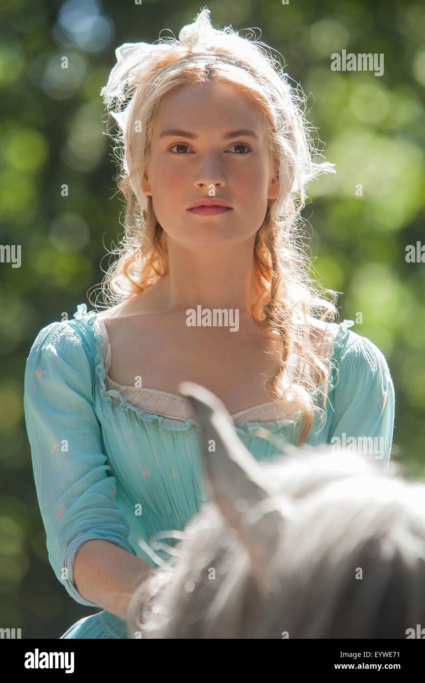 Lily James is Cinderella in Disney's live-action CINDERELLA, directed by  Kenneth Branagh Stock Photo - Alamy