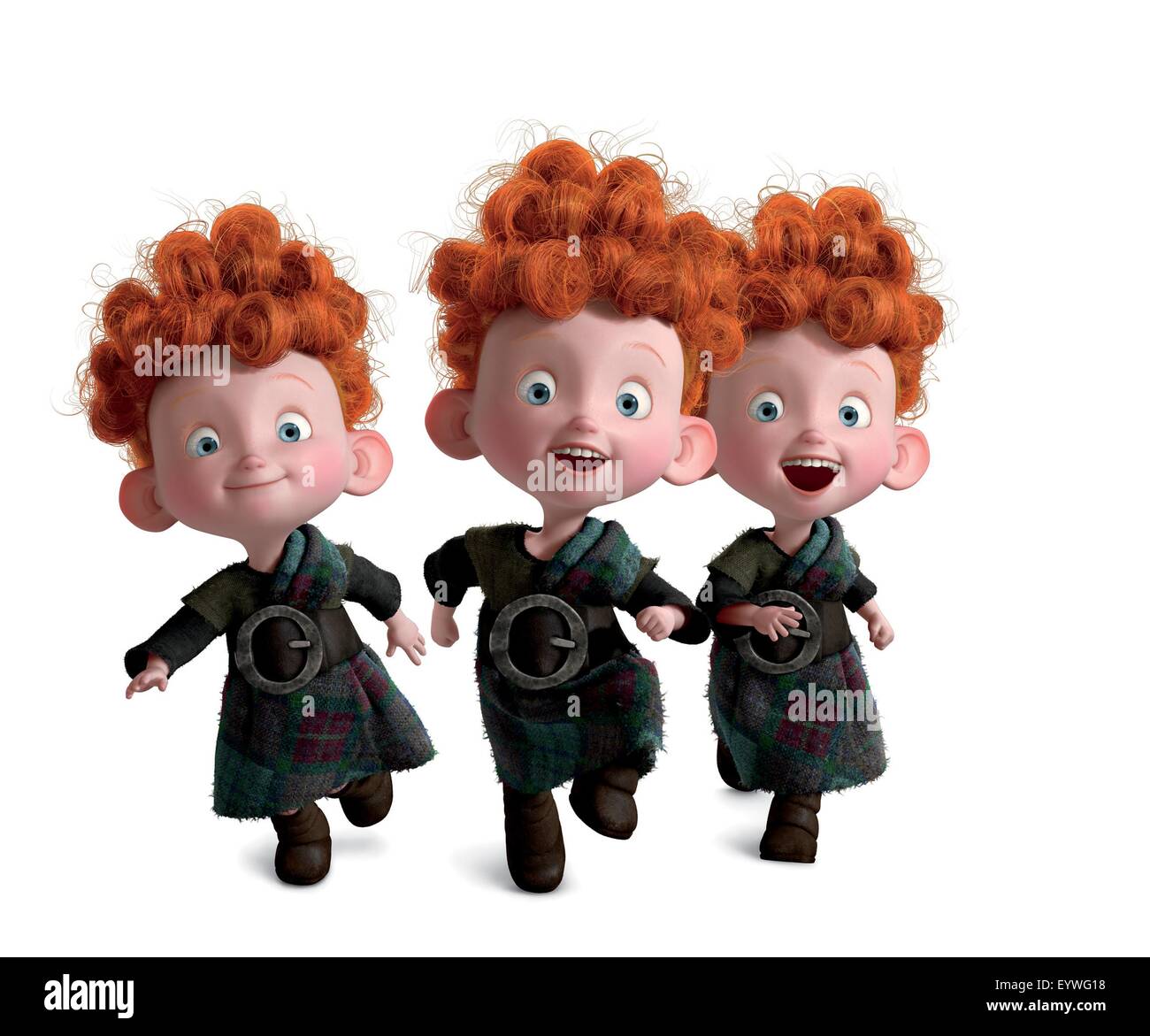 Brave ; Year : 2012 USA ; Director: Mark Andrews, Brenda Chapman ; Animation Stock Photo