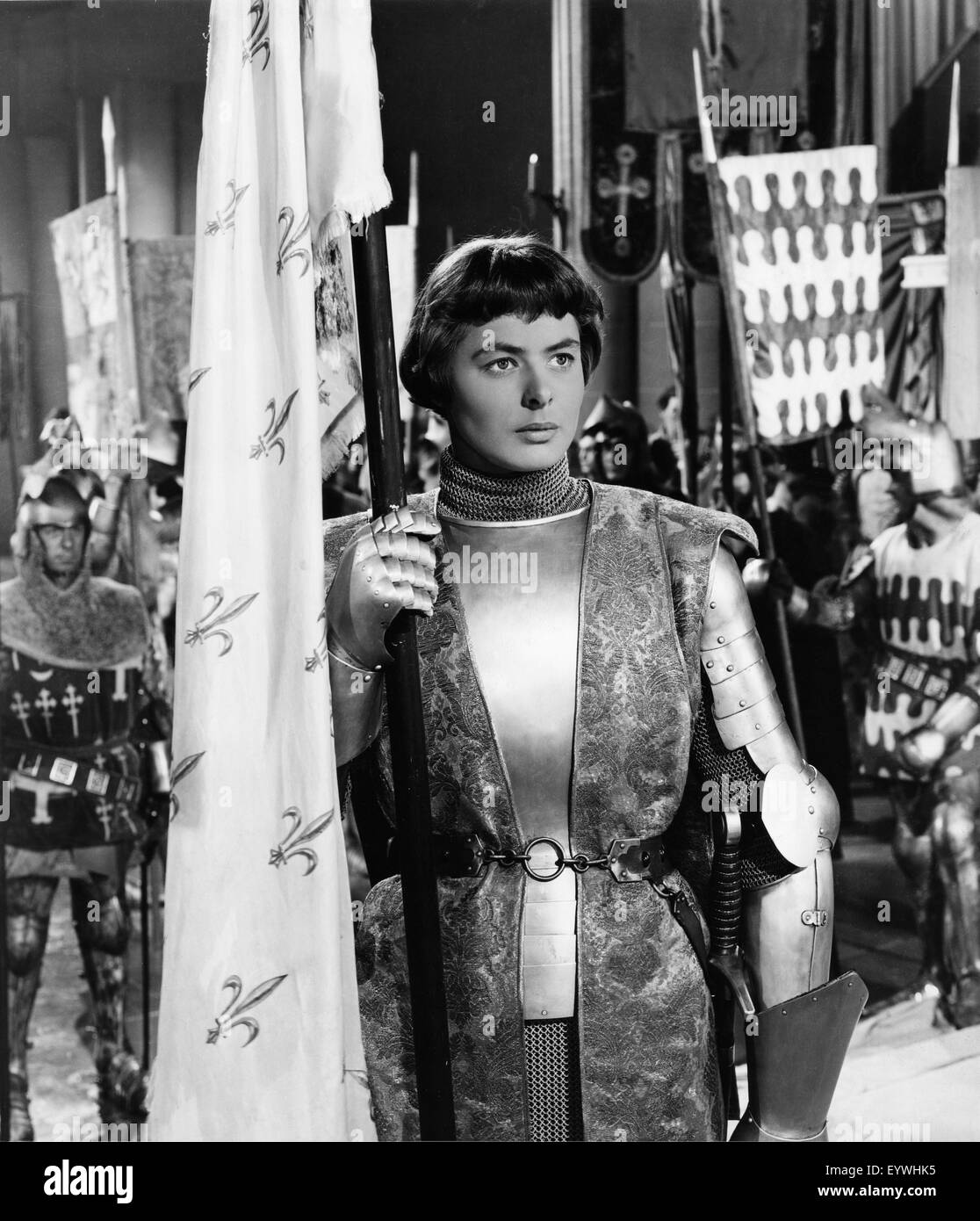 Jeanne d'Arc ; Joan of Arc ; Year : 1948 USA ; Director : Victor Fleming ; Ingrid Bergman Stock Photo