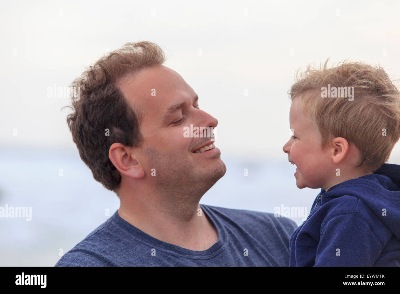 Father care son hi-res stock photography and images - Alamy