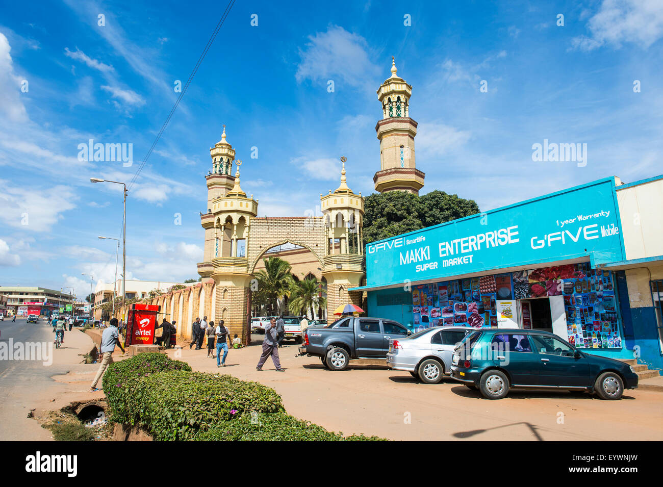 Mosque in the center of Lilongwe, Malawi, Africa Stock Photo