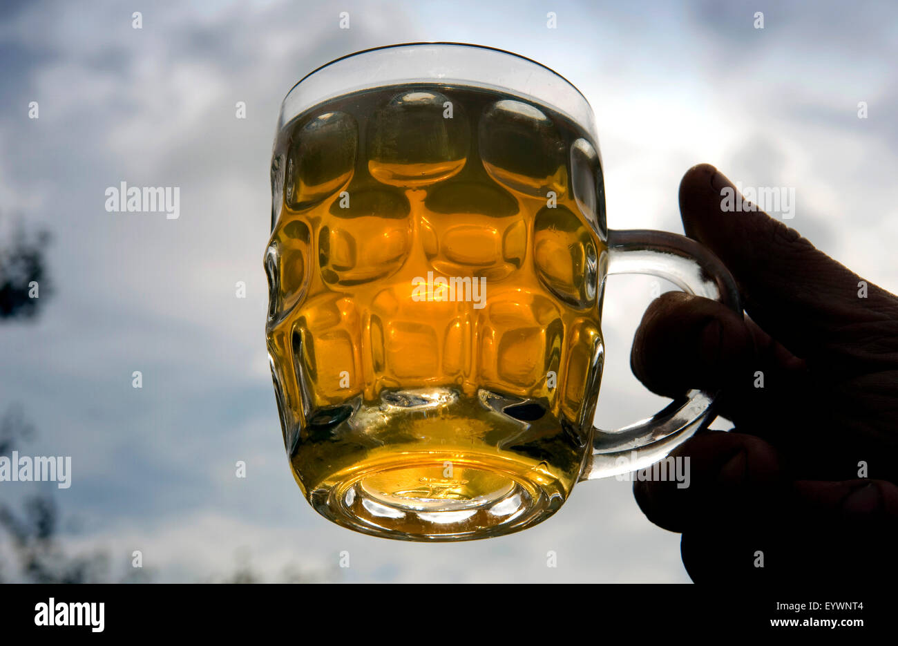 Cider pint glass handle hires stock photography and images Alamy