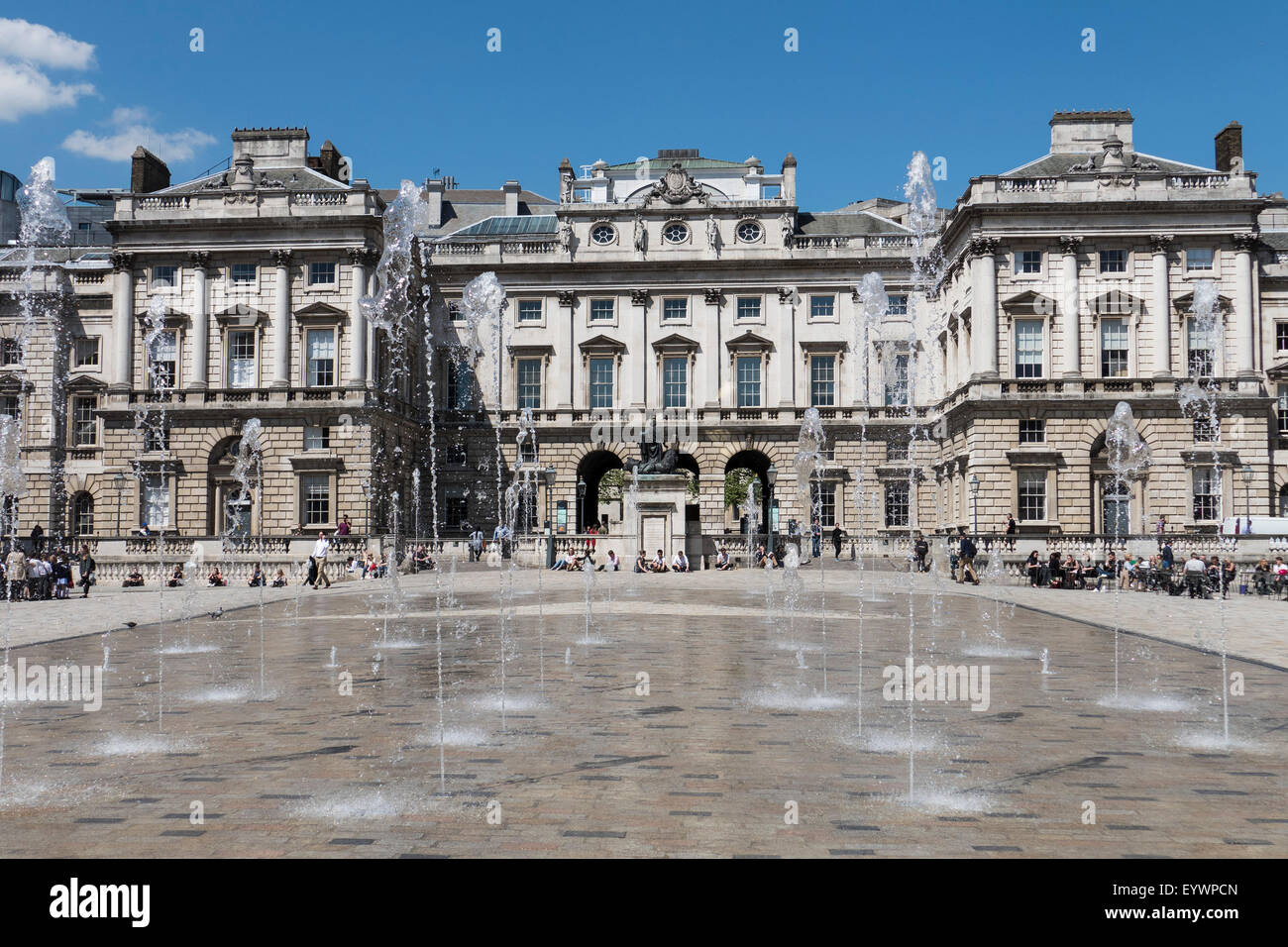 Somerset House, London, England, United Kingdom, Europe Stock Photo