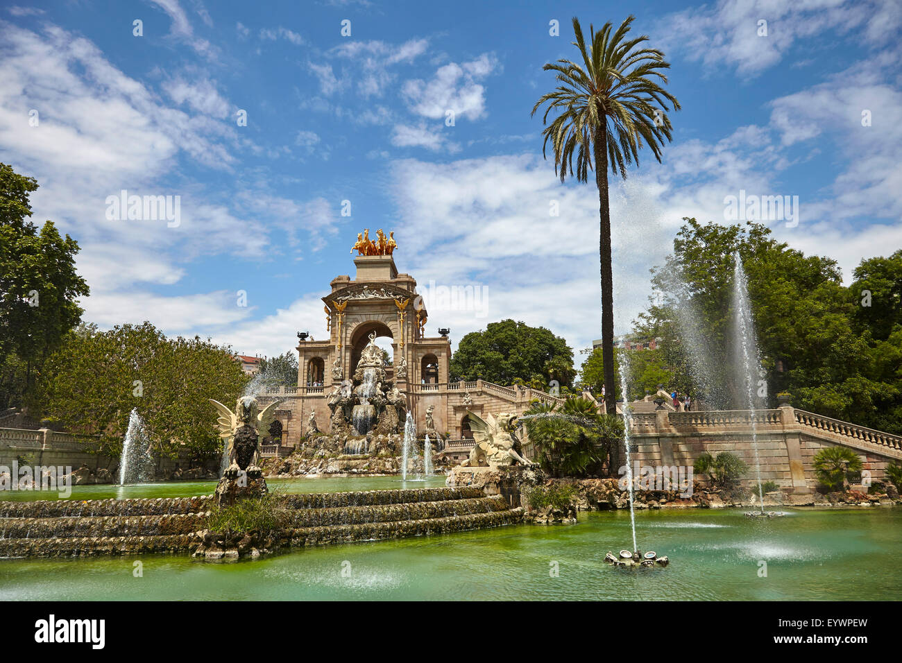 Parc de la Ciutadella, Barcelona, Catalonia, Spain, Europe Stock Photo