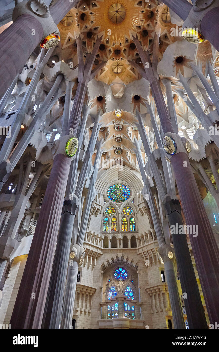 Sagrada Familia, UNESCO World Heritage Site, Barcelona, Catalonia ...