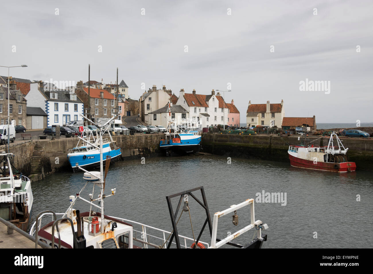 Pittenweem Harbour, Fife Coast, Scotland, United Kingdom, Europe Stock