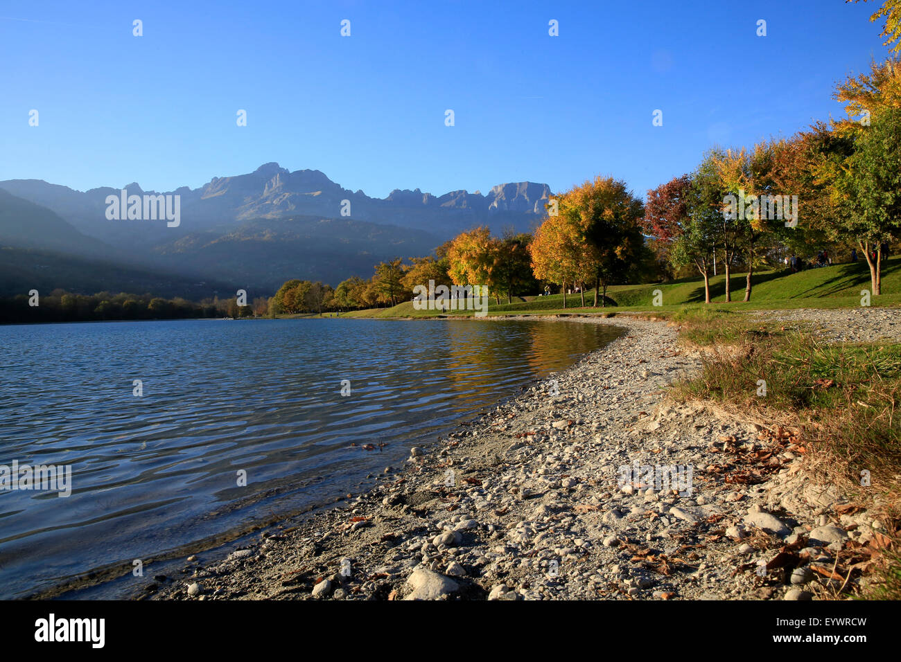 Passy lake, Passy, Haute Savoie, France, Europe Stock Photo Alamy