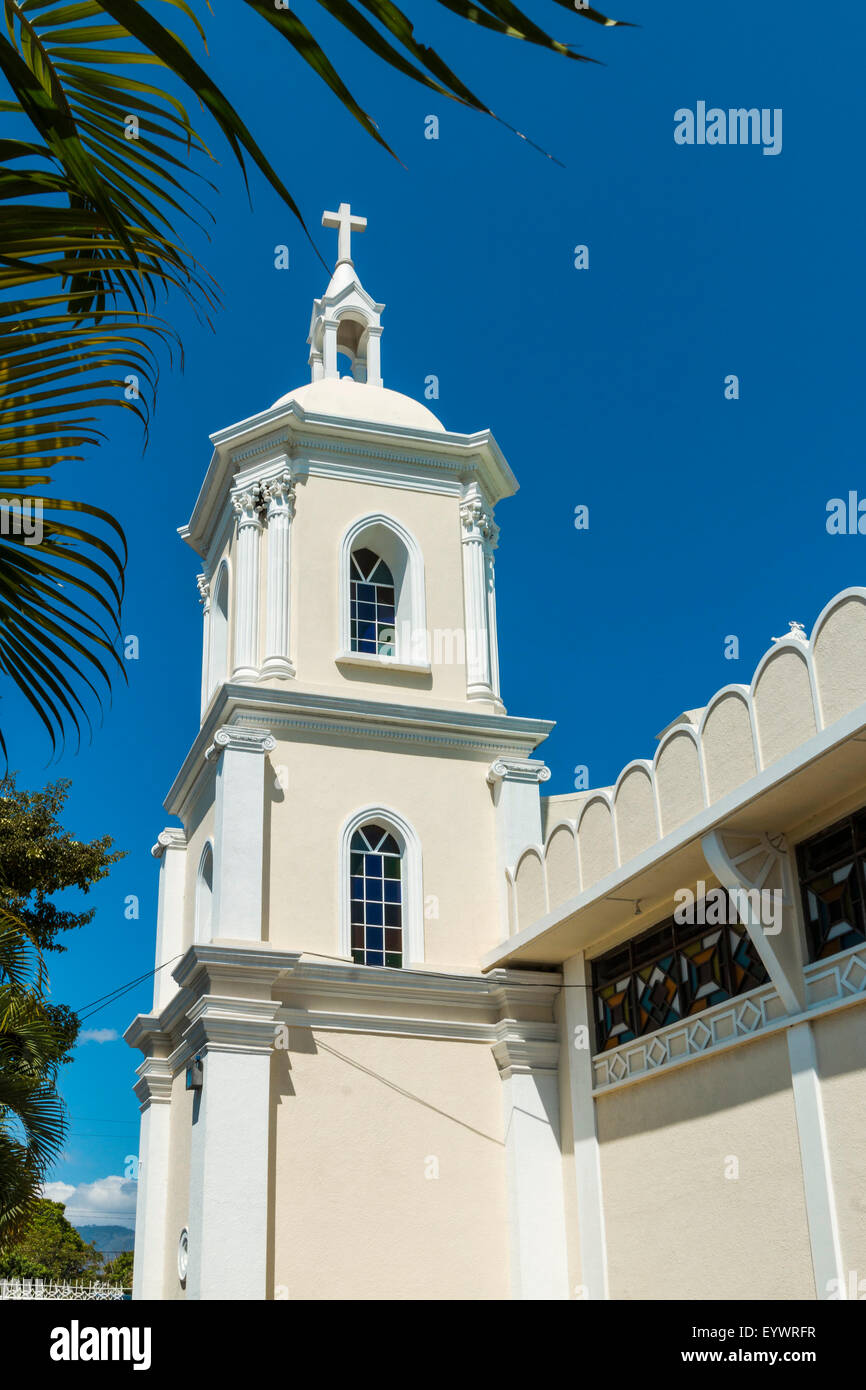 Nuestra Senora del Rosario Cathedral built in 1823 in this progressive northern commercial city, Esteli, Nicaragua Stock Photo