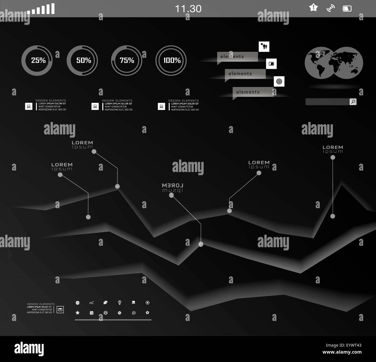 Set elements of infographics Stock Vector Image & Art - Alamy