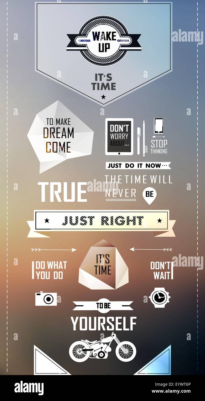 Modern black Quote Stock Vector Image & Art - Alamy