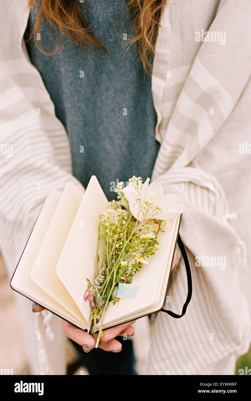 Woman notebook hi-res stock photography and images - Alamy