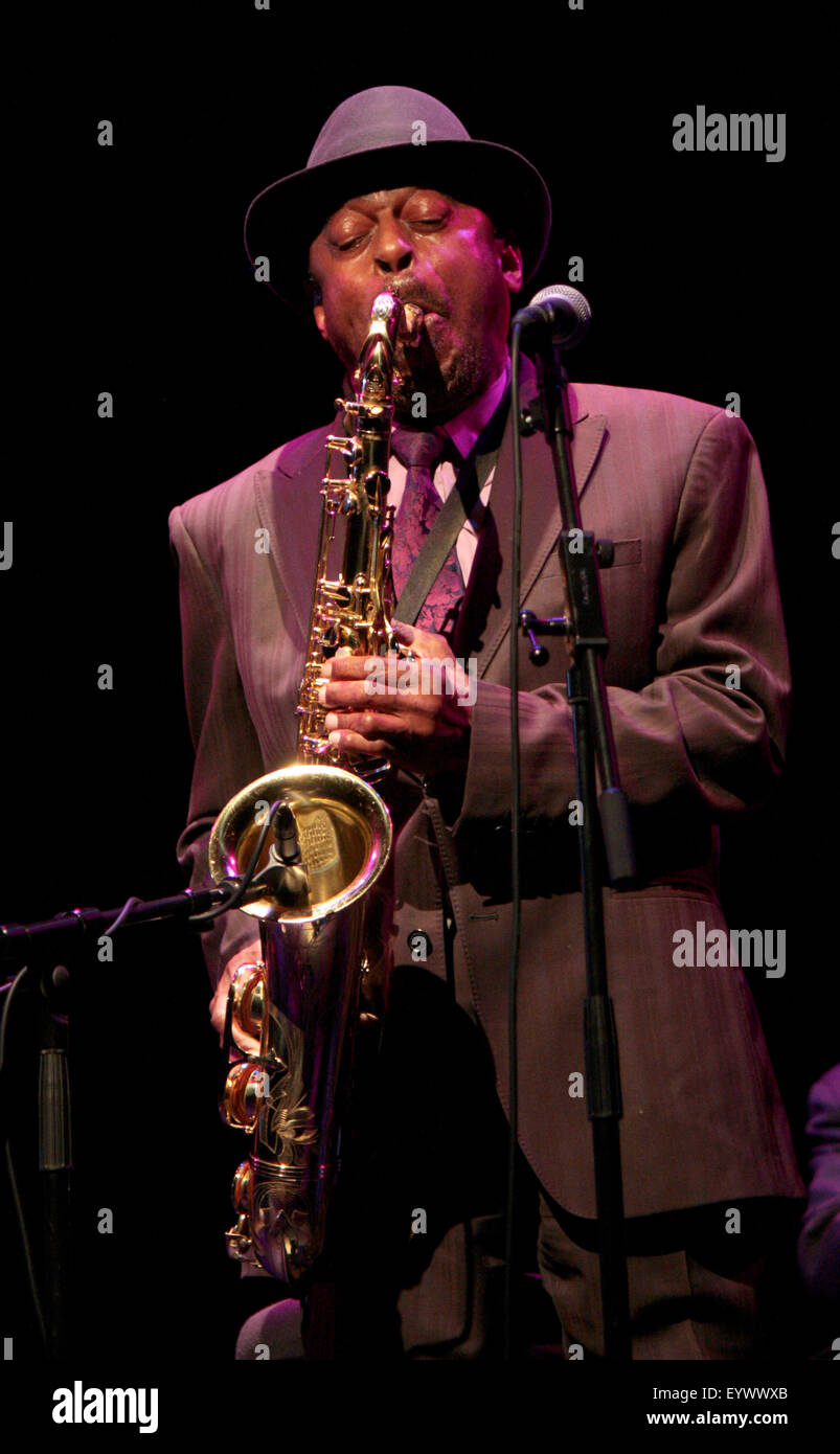 Archie Shepp - Auftritt vom 'Archie Shepp Quartet', Jazzfest 2012, Haus der Berliner Festspiele, 3. November 2012, Berlin. Stock Photo