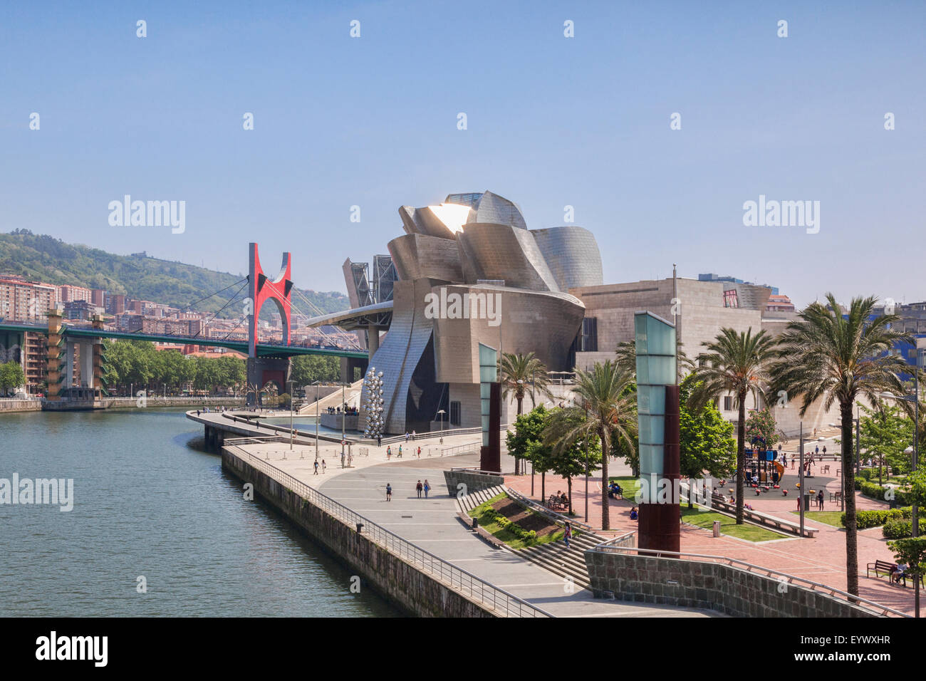 Guggenheim Museum Bilbao Basque Country Spain Stock Photo