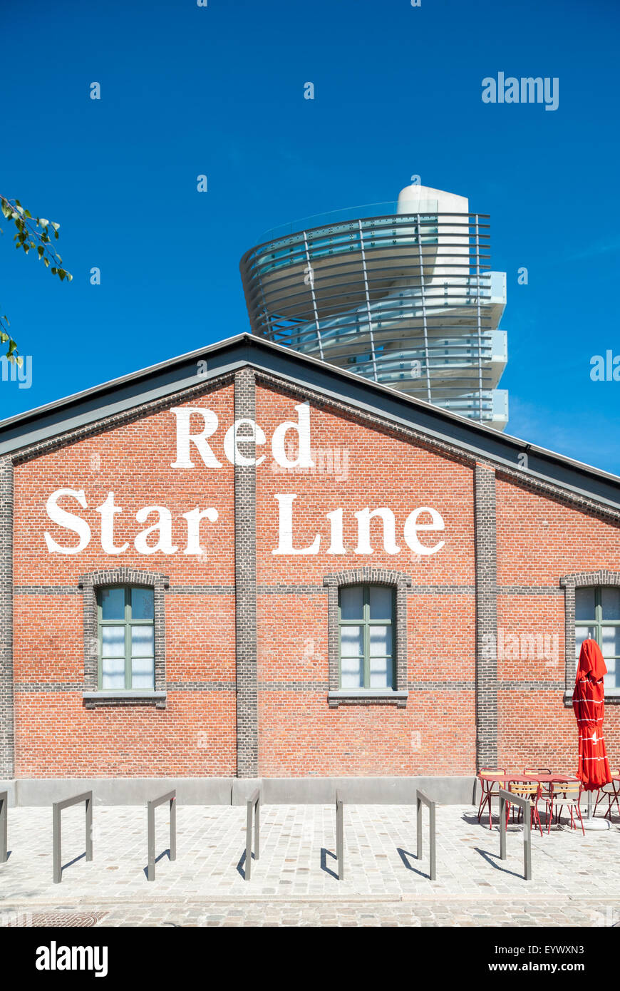 Belgium, Antwerpen - Red star line museum Stock Photo