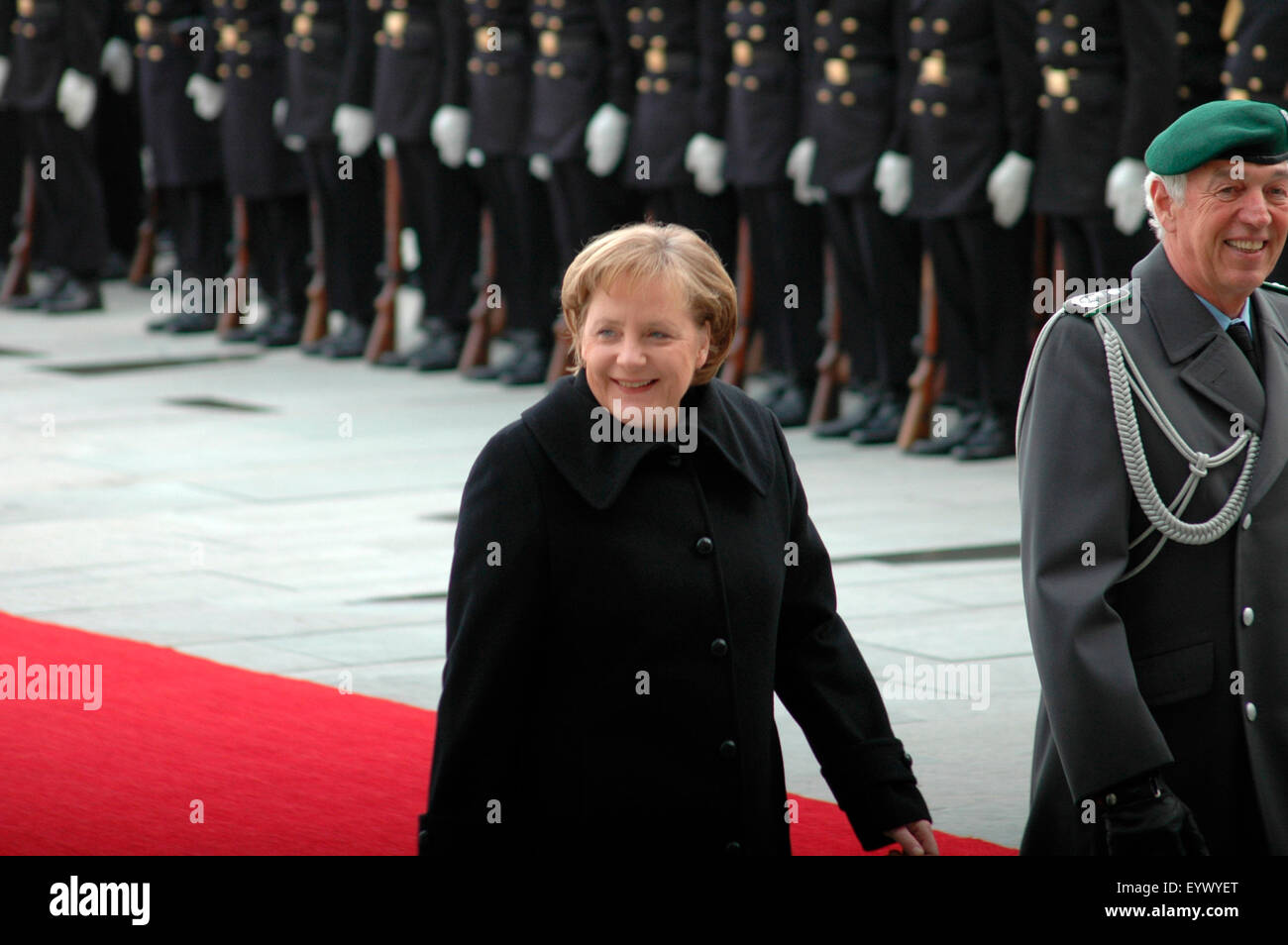 BKin Angela Merkel - Treffen der dt. Bundeskanzlerin mit dem Regierungschef des Fuerstentums Liechtenstein, Bundeskanzleramt, 20 Stock Photo