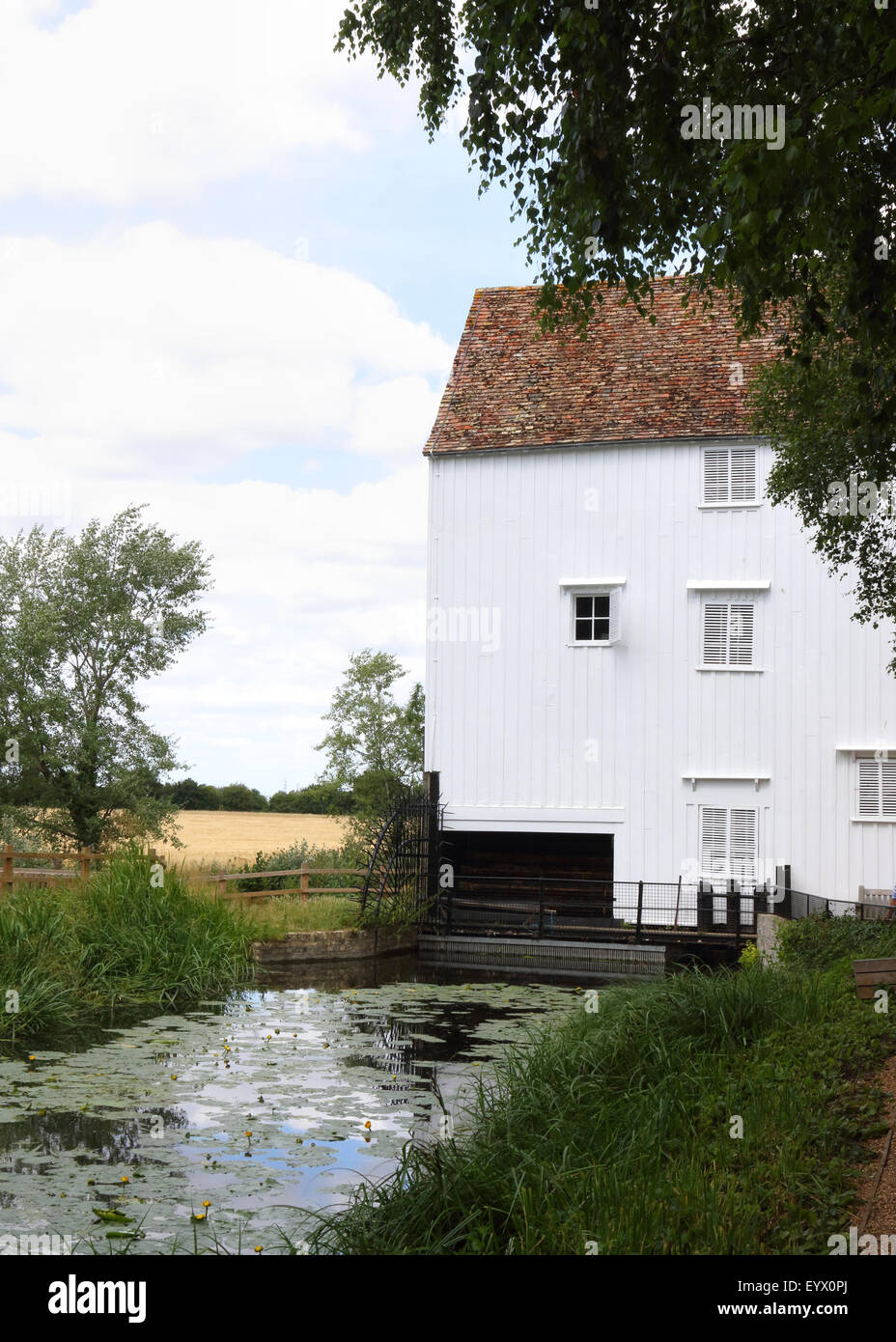 National Trust property, Lode Mill, Lode, Cambridgeshire, England on