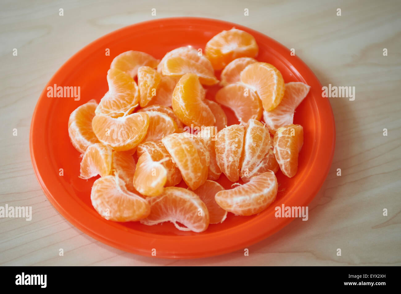 satsuma segments Stock Photo Alamy