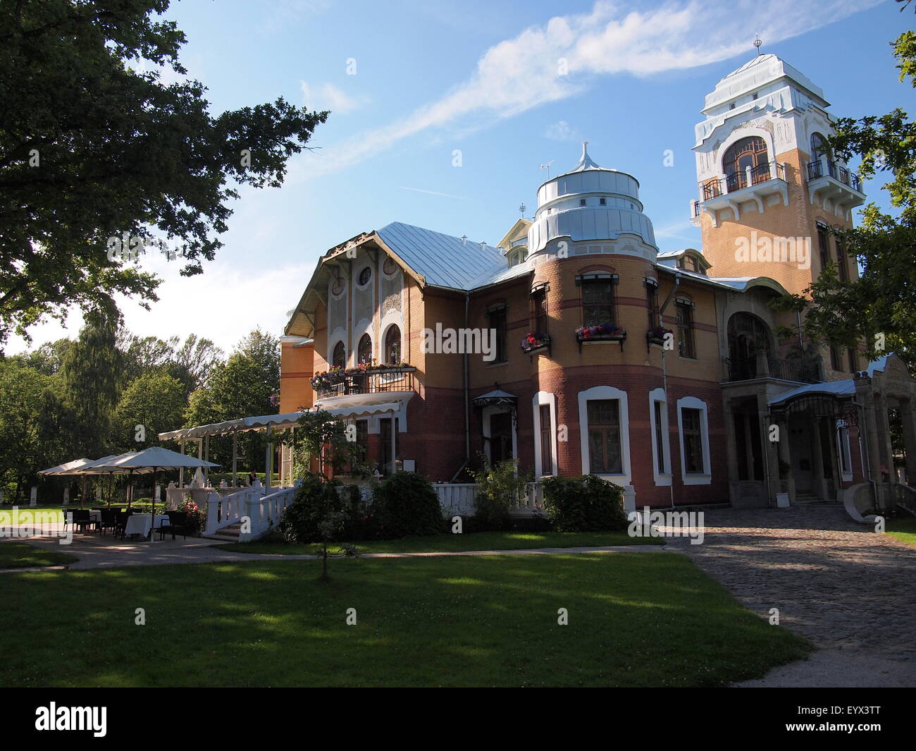 Ammende Villa (Pärnu, Republic of Estonia Stock Photo Alamy