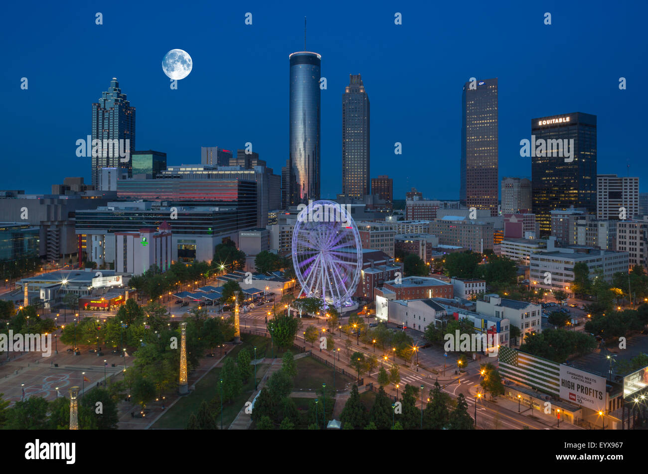 Downtown Atlanta in Georga USA 3393 Peachtree Rd, Atlanta Cheesecake  Factory restaurant at Mall at Lenox Square is an upscale Stock Photo - Alamy