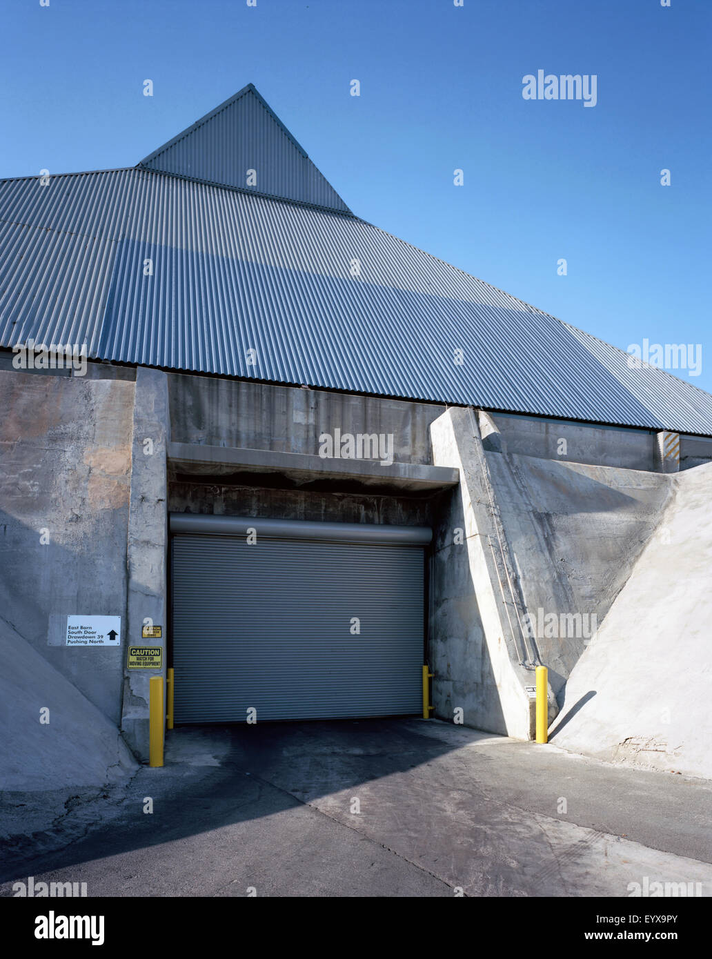 bulk storage building Stock Photo