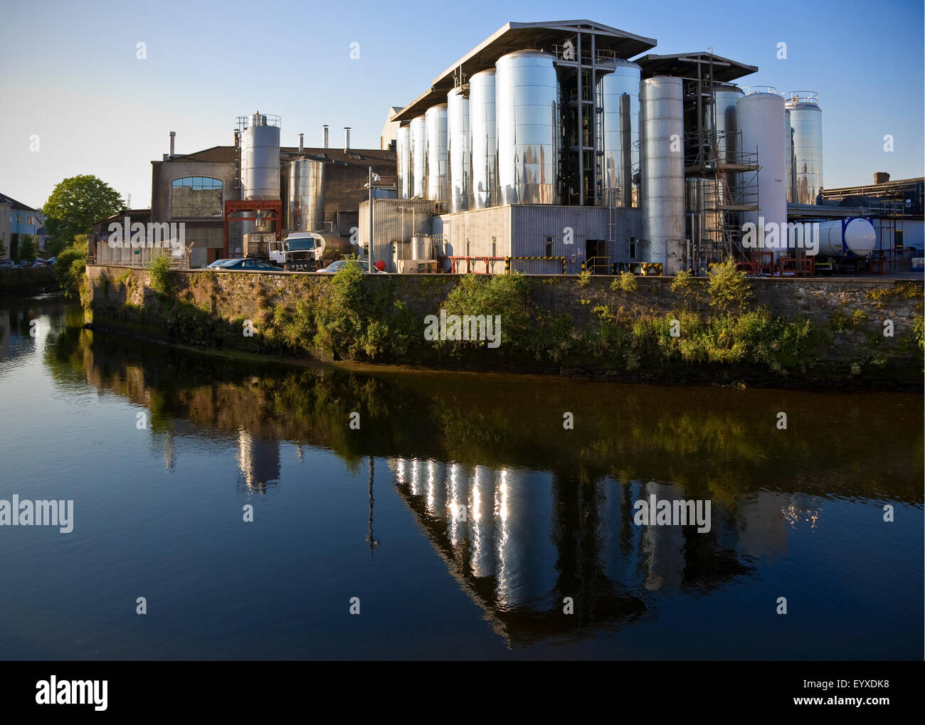 Beamish & Crawford Brewery, River Lee, Cork City, Ireland Stock Photo