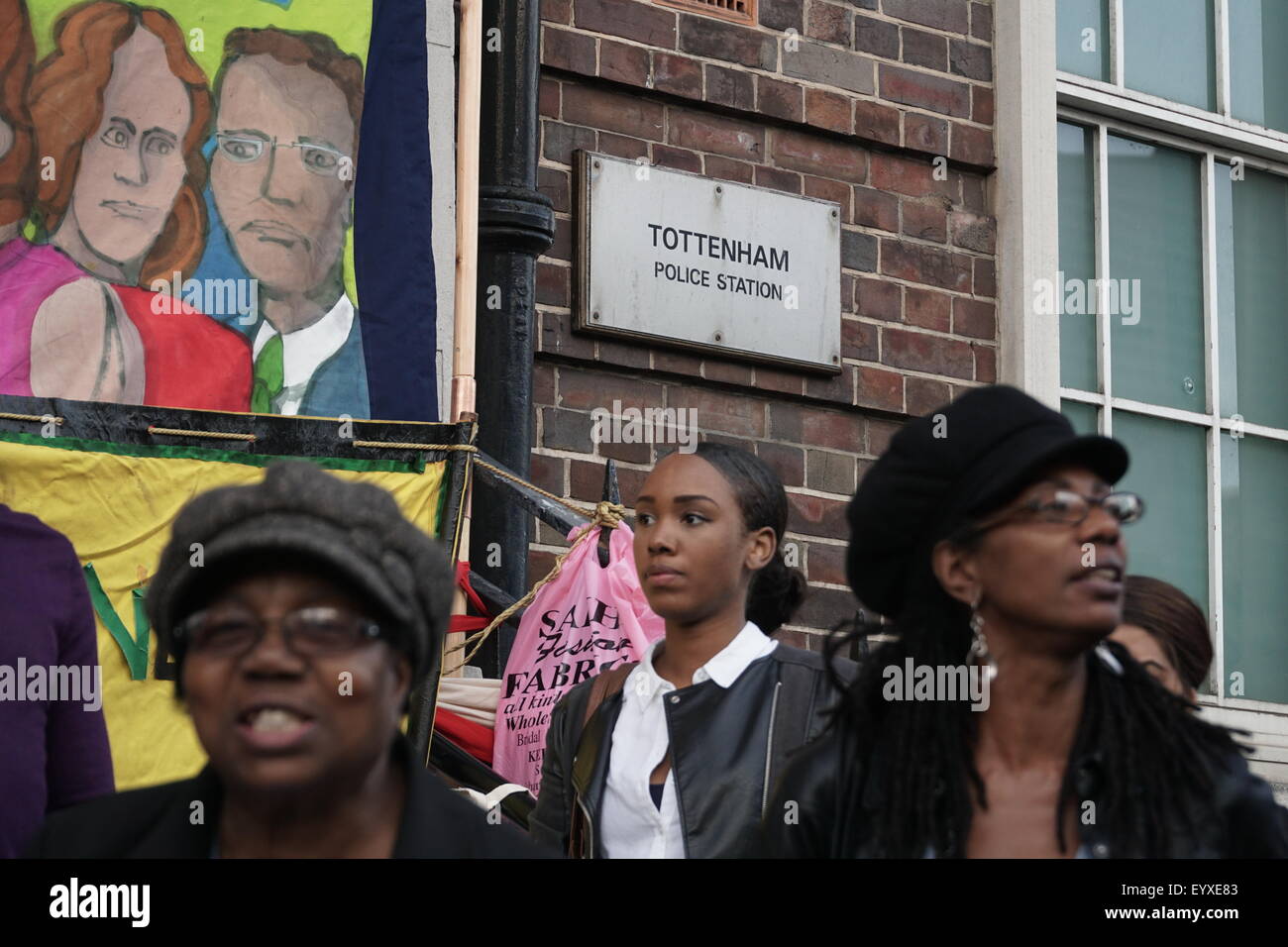 Sheahan Rigg London, UK, 4th Aug 2015 : Marcia Rigg sister of Sean Rigg killed by ...