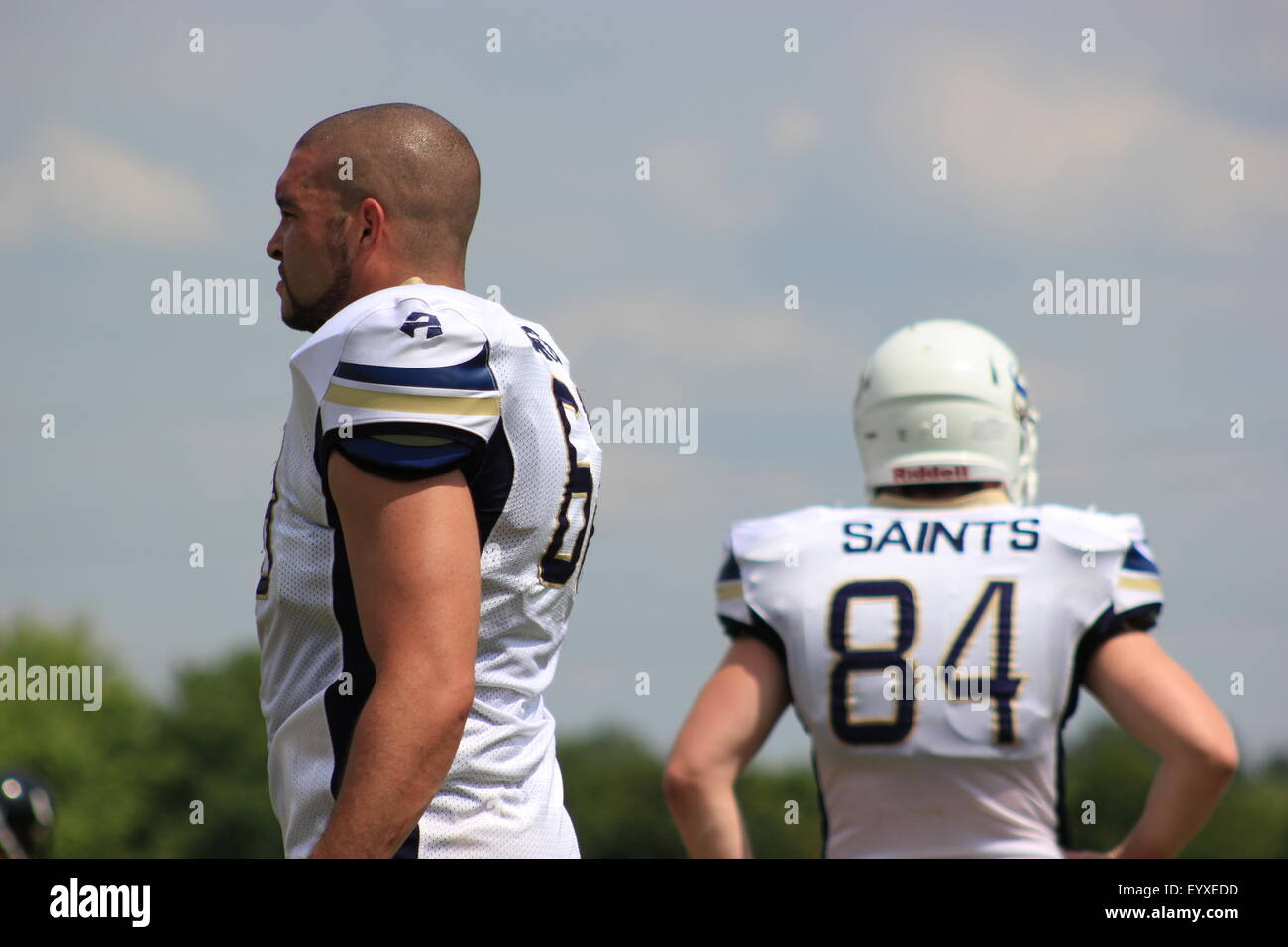 Oxford Saints American Football team Vs Lincolnshire Bombers American