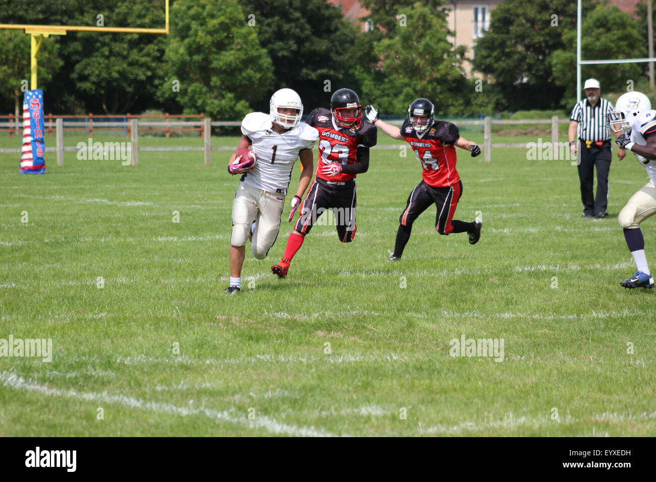 Oxford Saints American Football team Vs Lincolnshire Bombers American