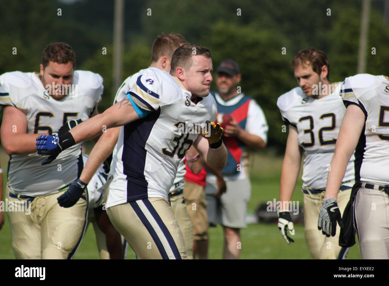Oxford Saints American Football team Vs Lincolnshire Bombers American