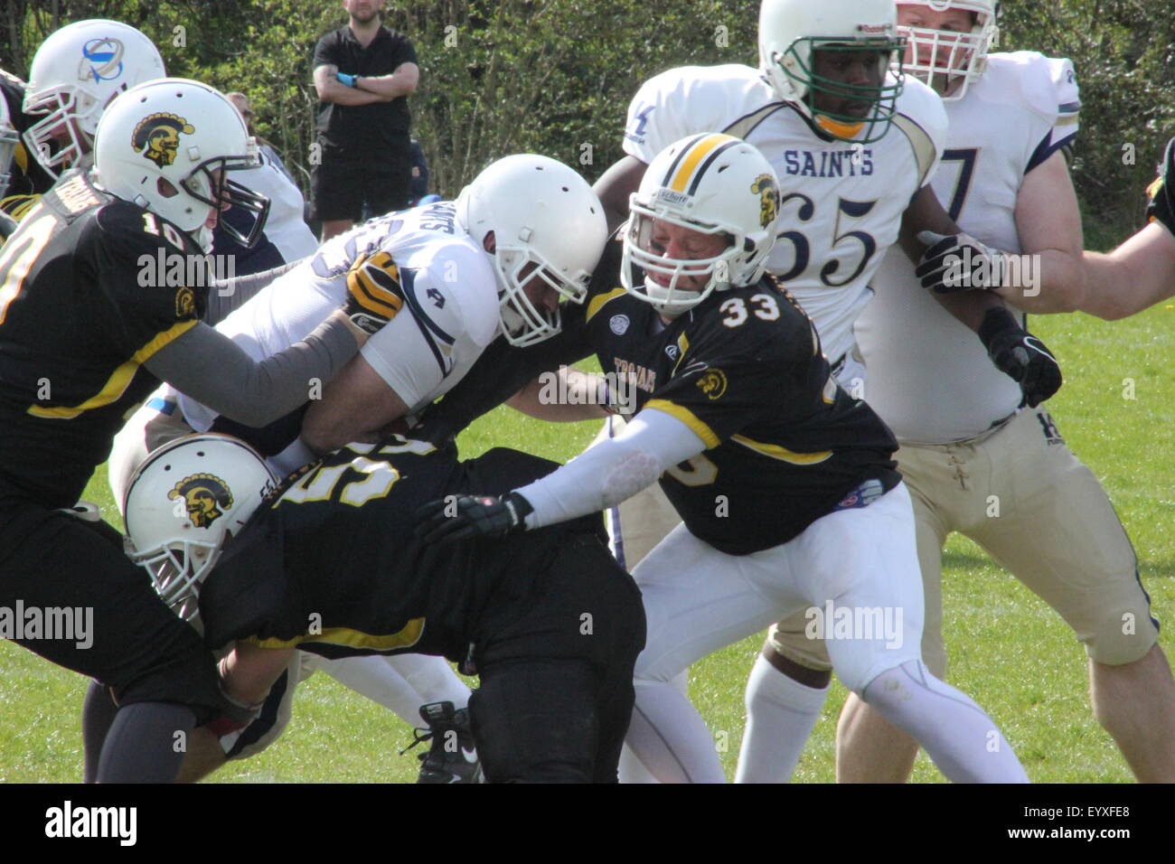 Oxford Saints American Football team Vs Torbay Trojans American