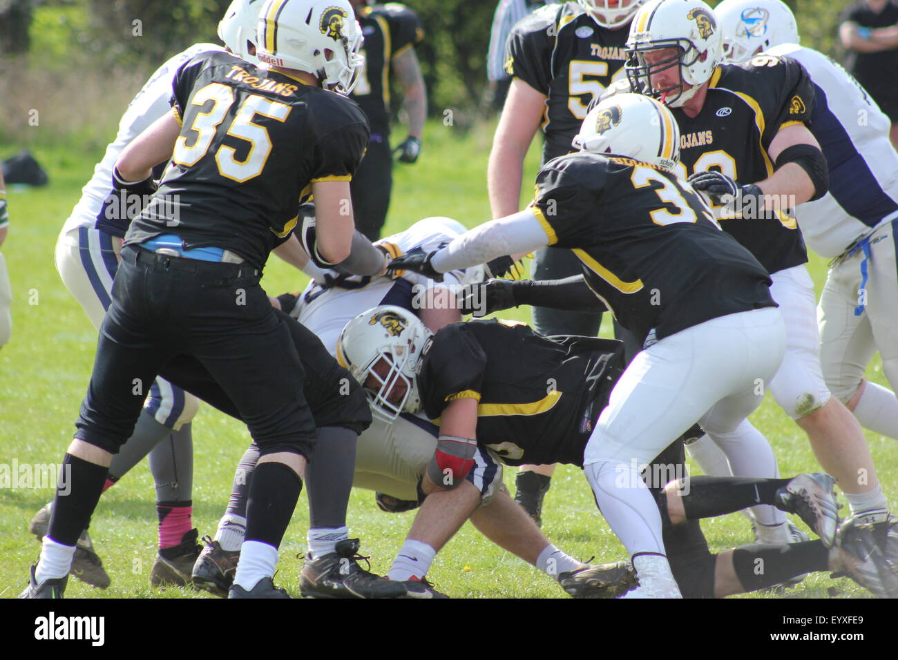 Oxford Saints American Football team Vs Torbay Trojans American