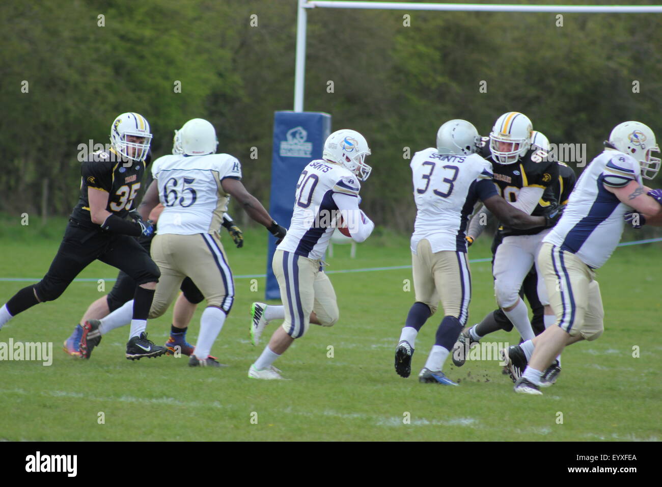 Oxford Saints American Football team Vs Torbay Trojans American
