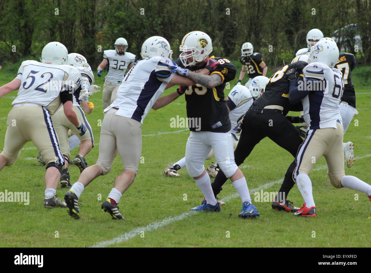 Oxford Saints American Football team Vs Torbay Trojans American