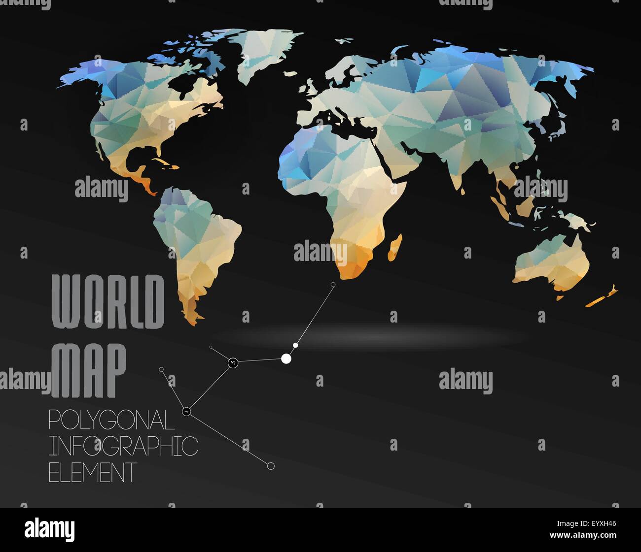 World Map and Information Graphics Stock Vector Image & Art - Alamy