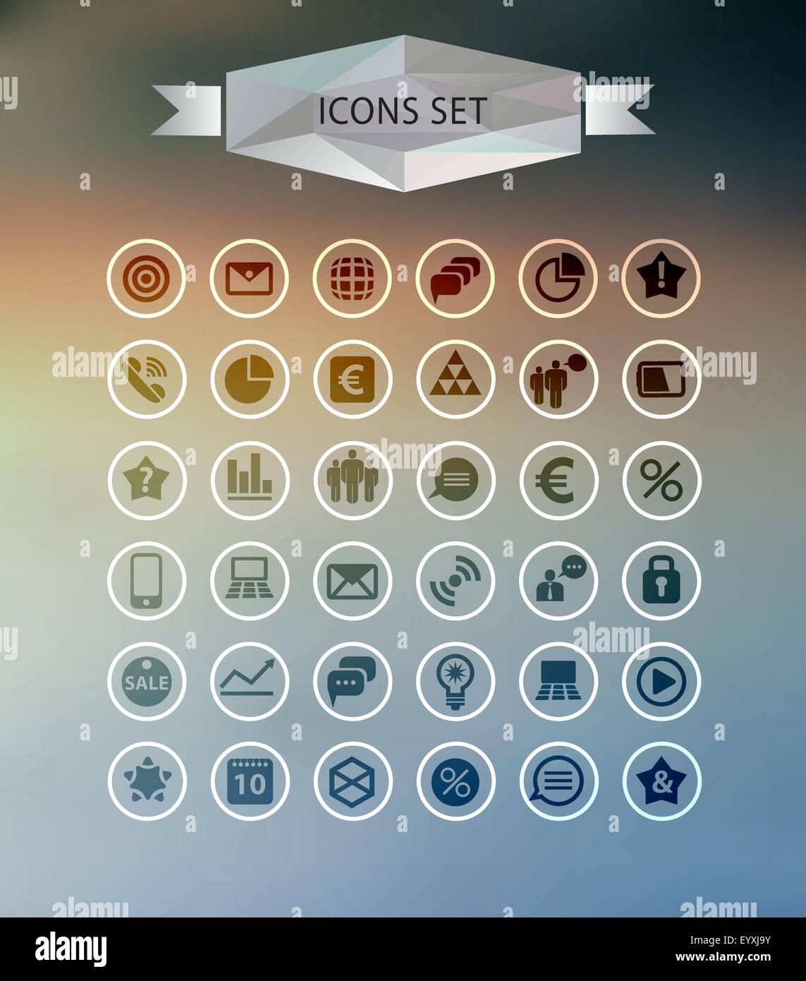 Set of web Stock Vector Image & Art - Alamy