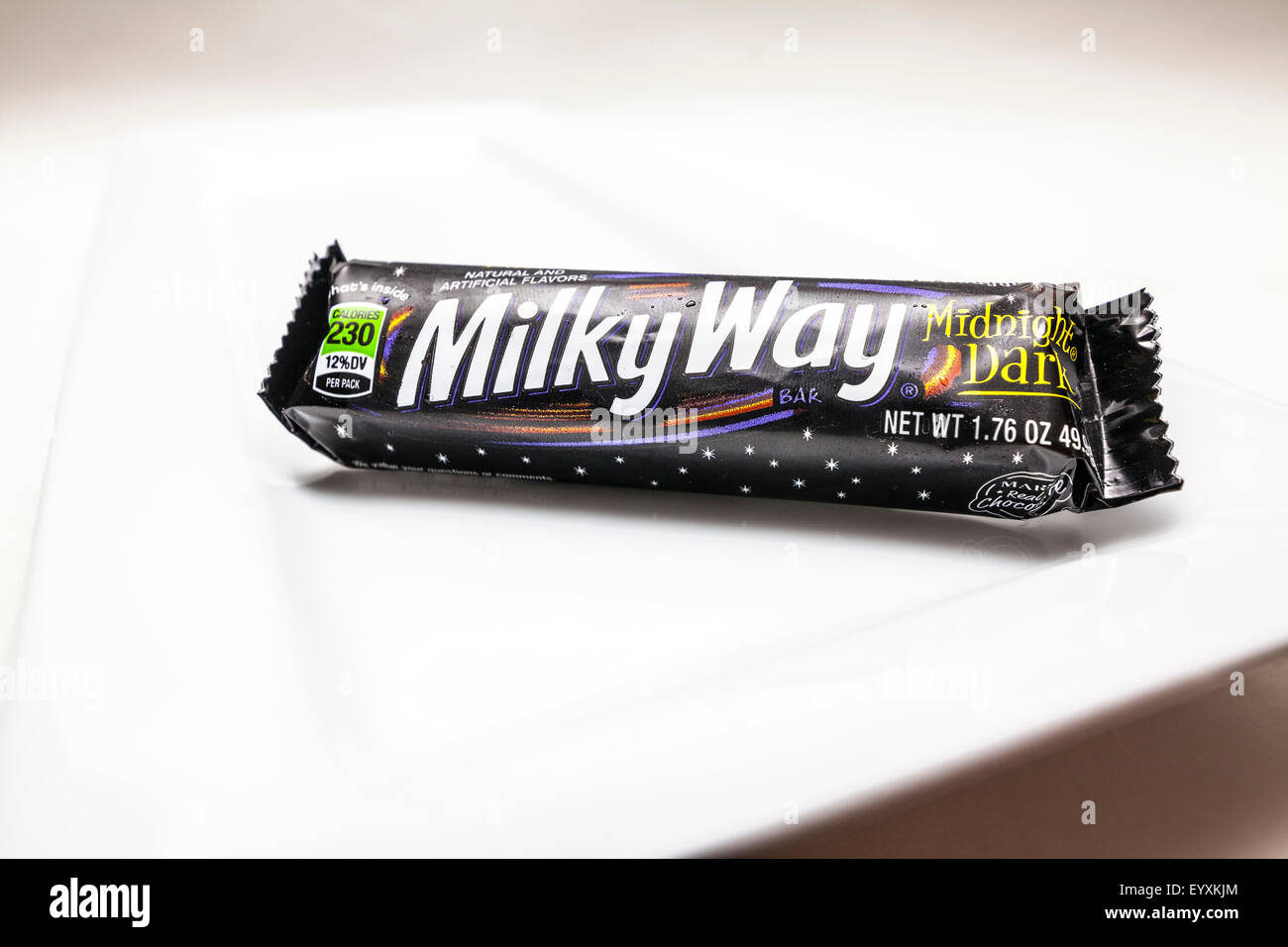 A Dark Chocolate Milky way Bar made by Mars Confectionery company first