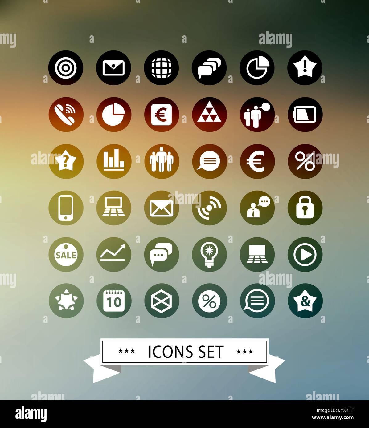 Set of web Stock Vector Image & Art - Alamy