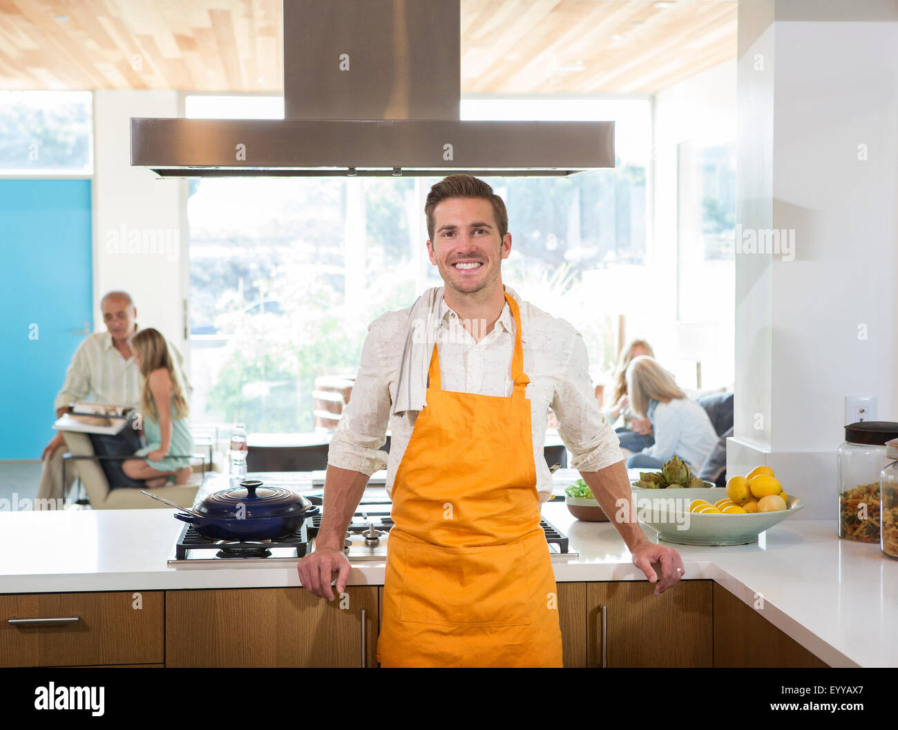 Man 80 age kitchen hi-res stock photography and images - Alamy