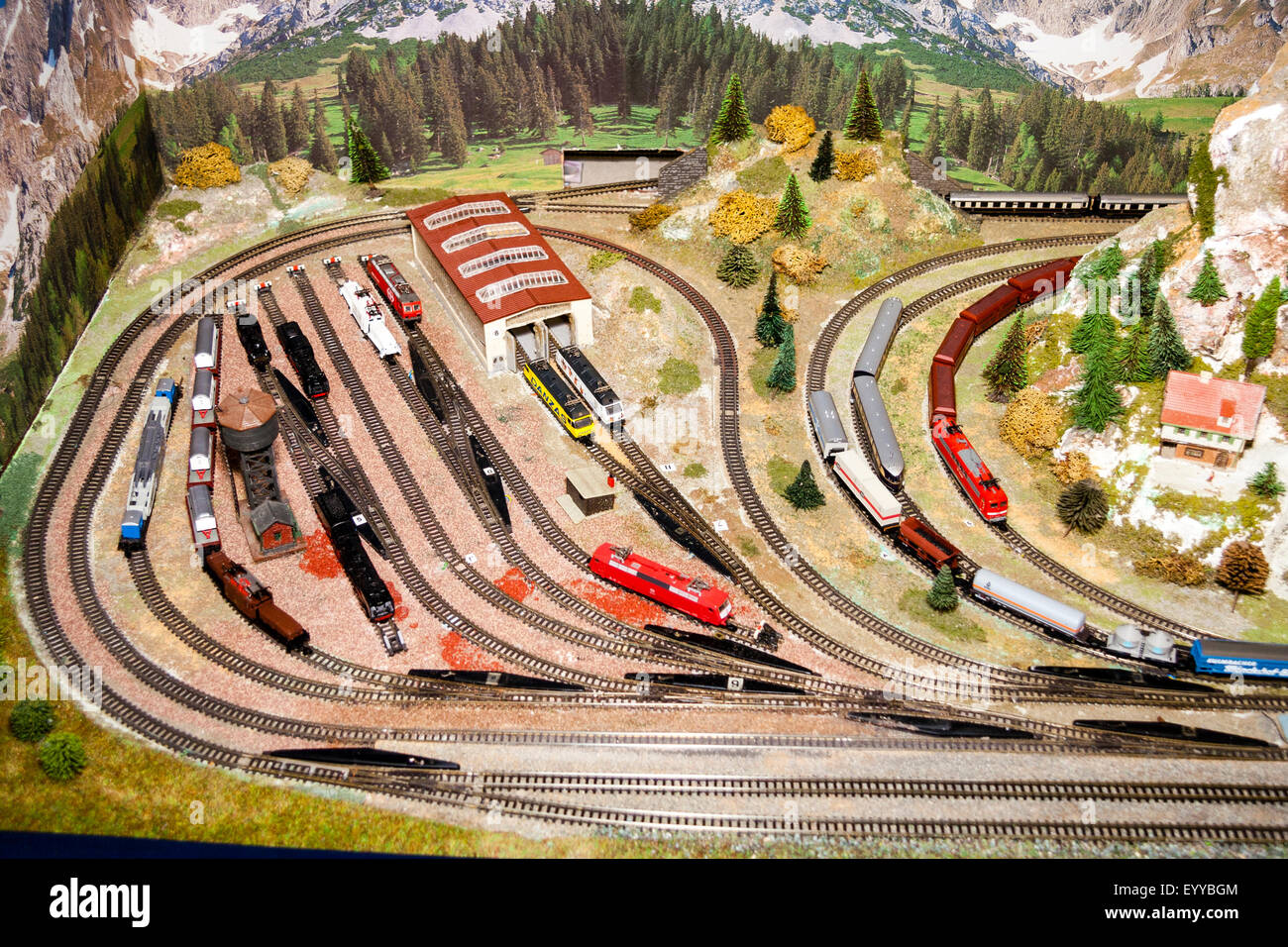 oo scale train layouts