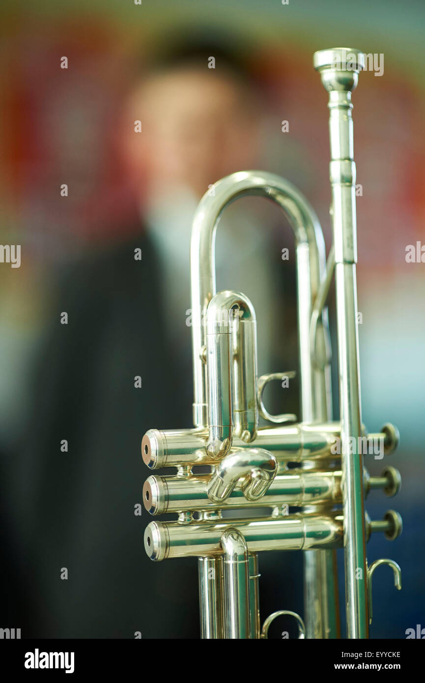 trumpet Stock Photo