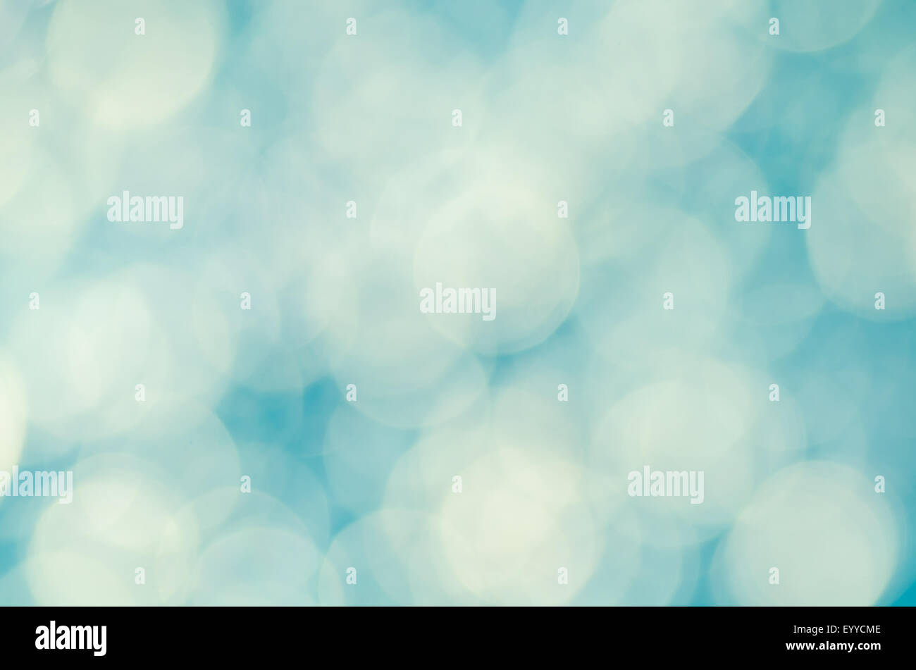 blurred blue bokeh abstract lights background Stock Photo - Alamy